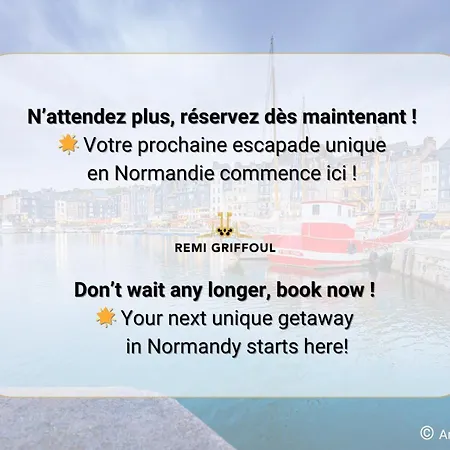 La Maison Du Jardin Center 5 Guests Онфлер