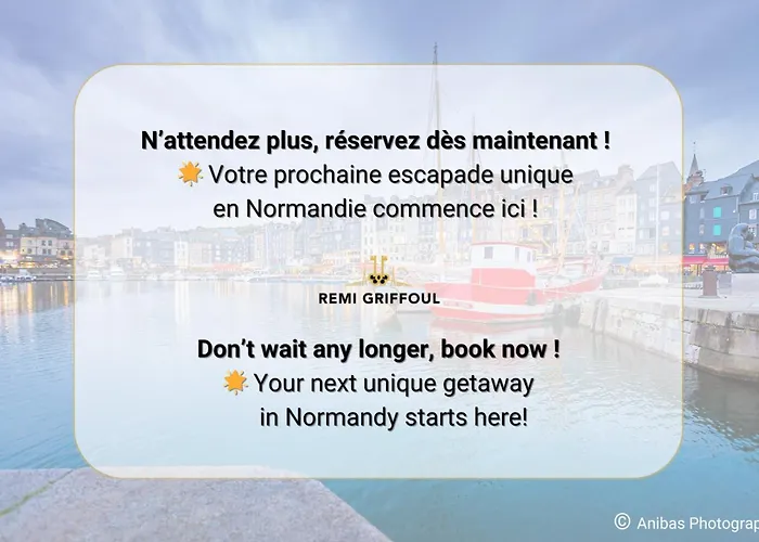 La Maison Du Jardin Center 5 Guests Онфлёр