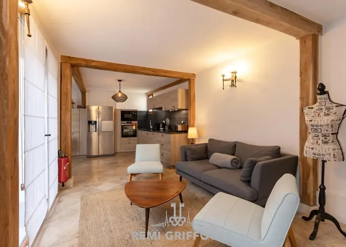 La Maison Du Jardin Center 5 Guests Дом отдыха Онфлёр